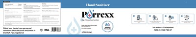 Updated Purrexx Label 3.79 L (1 Gal) 80  V2